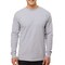 M&O- Gold Soft Touch Long Sleeve T-Shirt, Heavy Cotton Crewneck Adult tee for Men.